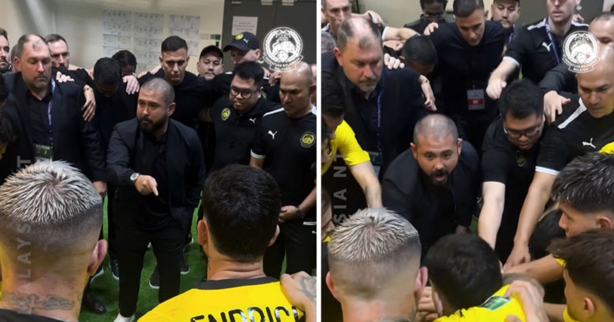 Tunku Ismail fires up Harimau with pre-match speech