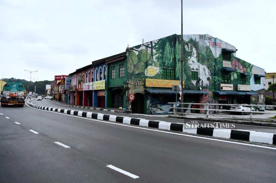Phase 1 of improving one-way traffic dispersal project in Tapah town completed