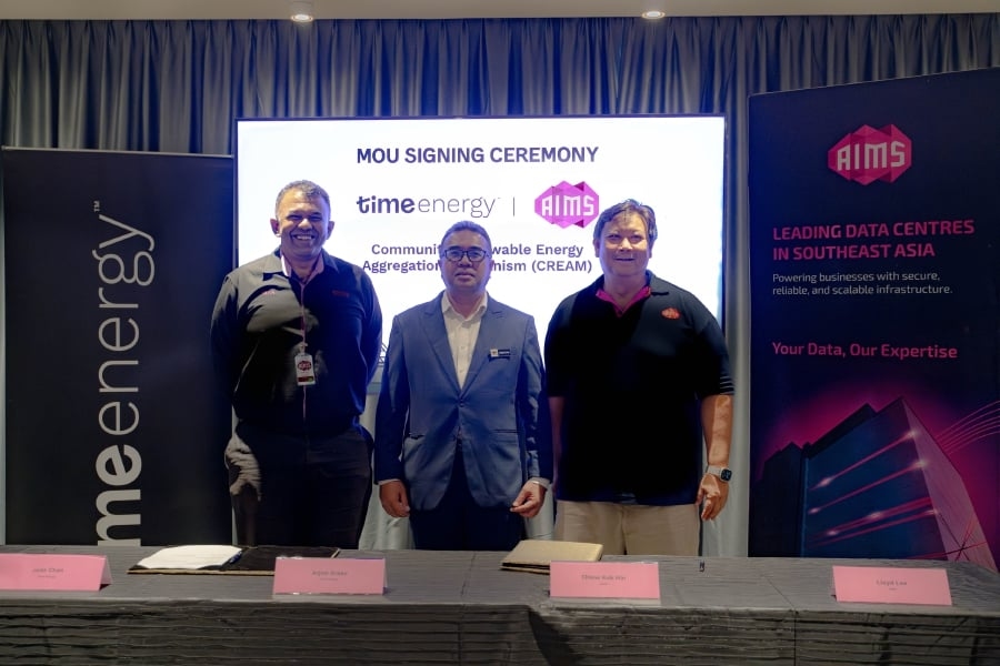 Time Energy, AIMS partner for Malaysia's first community solar initiative for data centres
