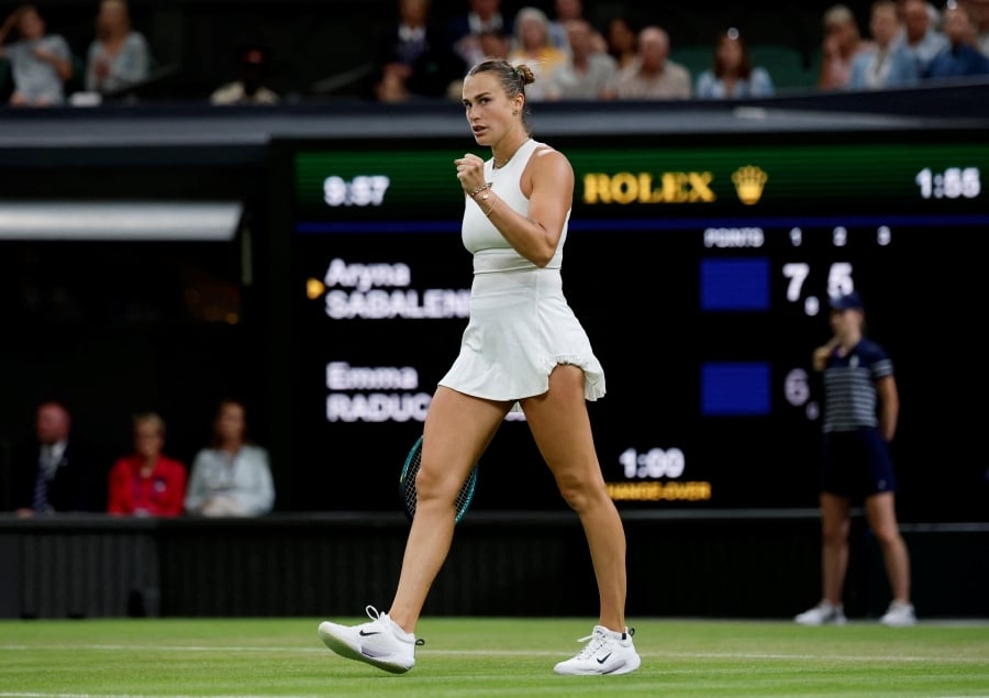 Sabalenka douses Raducanu fire to reach fourth round