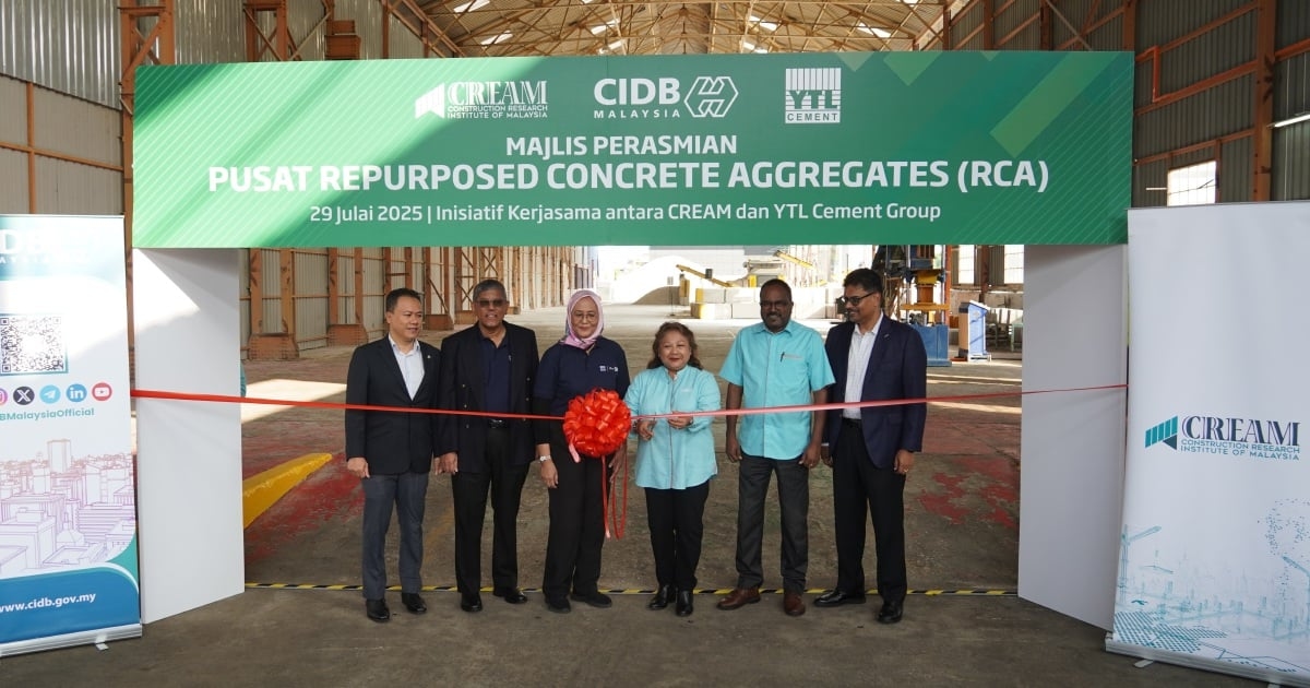 YTL Cement, CIDB launch facility to repurpose construction waste