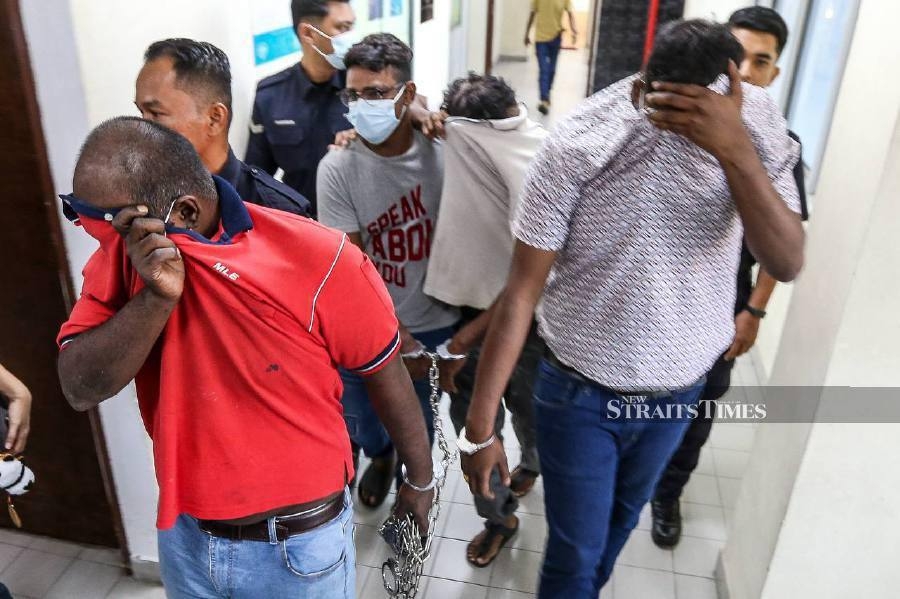 Four men claim trial to causing grievous Injury, abetment