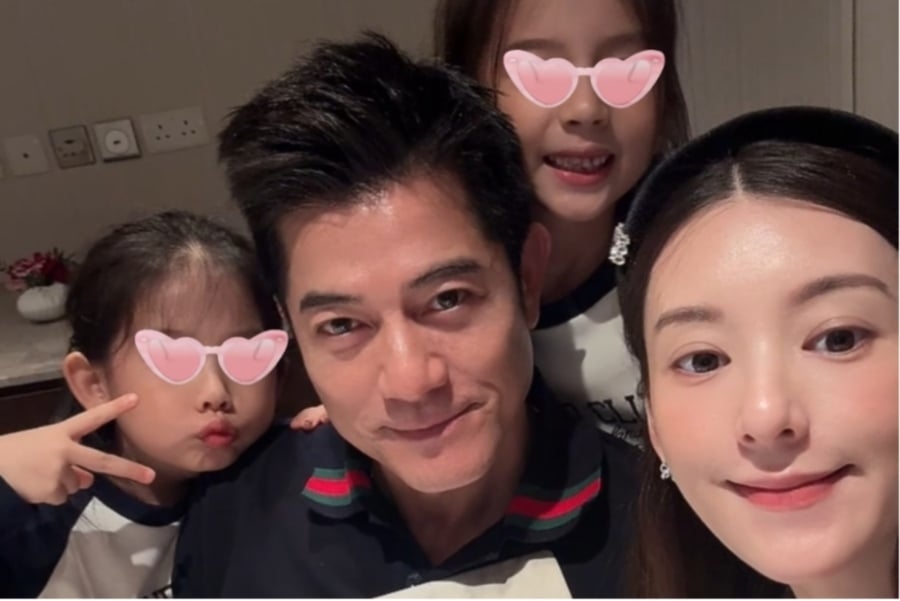#SHOWBIZ: Aaron Kwok to be a father again at 59