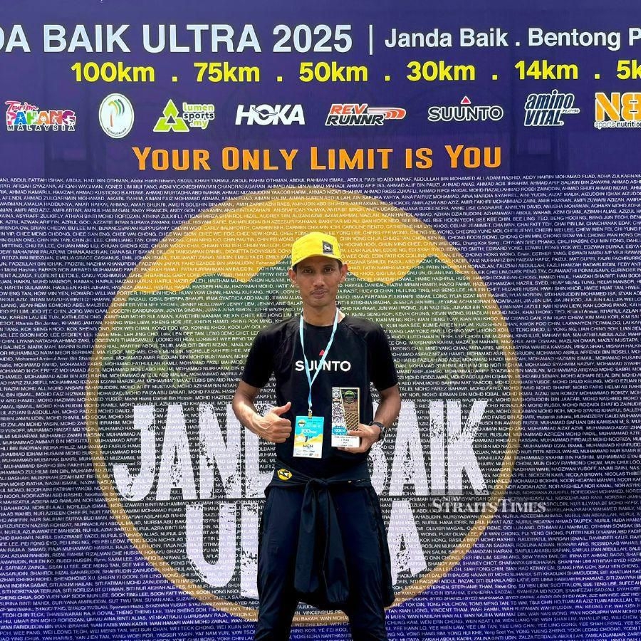 Local hero Aqmal defends Janda Baik Ultra 100km title in brutal conditions