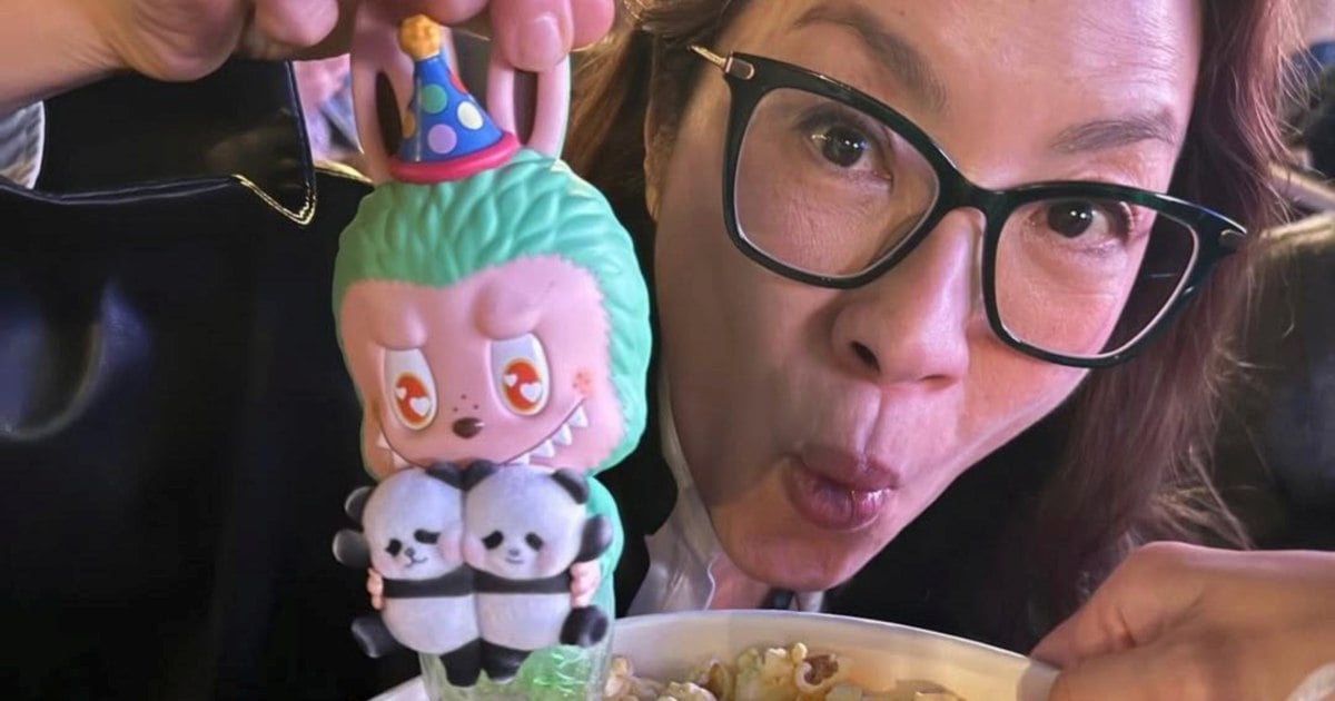 #SHOWBIZ: Michelle Yeoh joins Labubu craze, celebrates birthday with limited-edition doll
