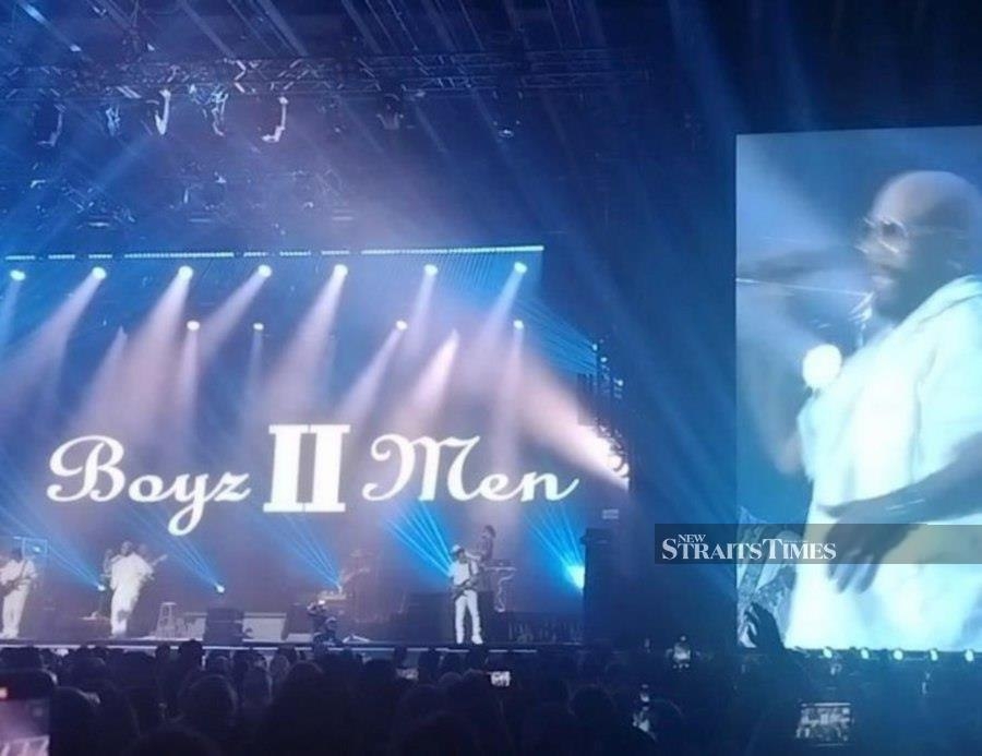 #SHOWBIZ: A night of nostalgia with Boyz II Men in KL