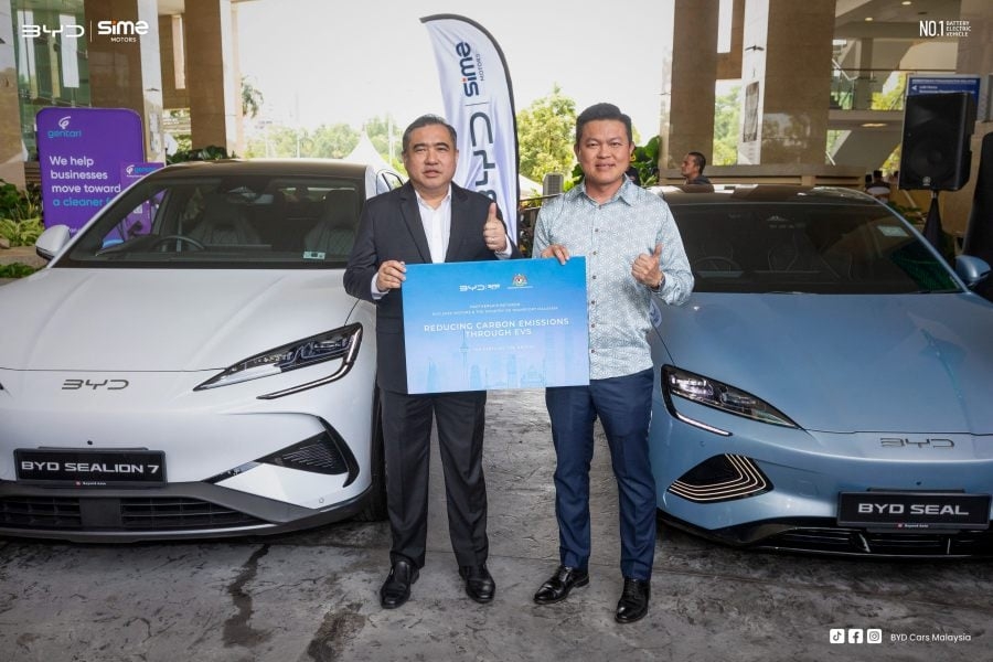 BYD Sime Motors teams up with Transport Ministry to reduce carbon emission