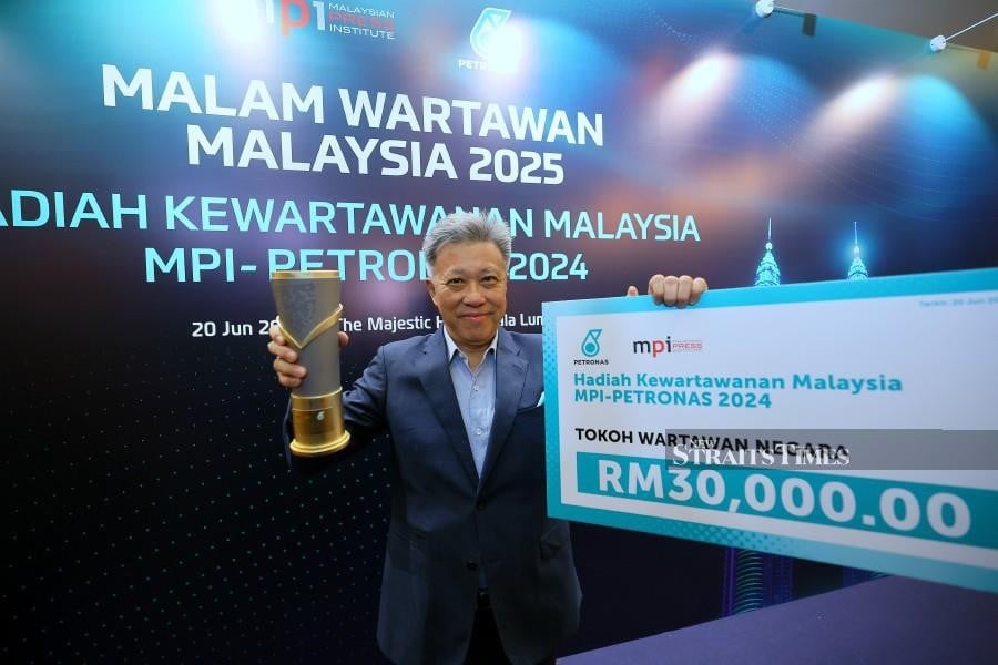 Bernama chairman Wong Chun Wai named National Journalism Laureate