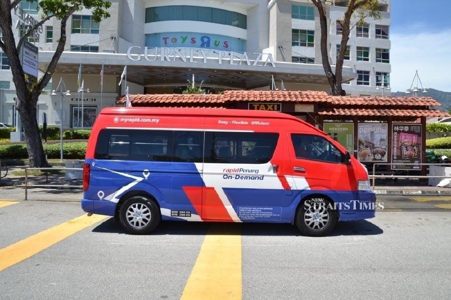 Penang Rapid On-Demand expands van-bus service in seven zones