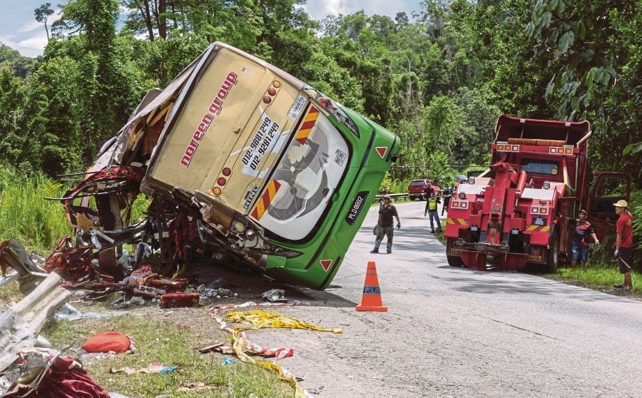Bus company owner quizzed over crash that killed 15 UPSI students