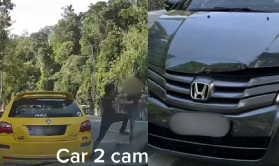 Man arrested over viral Genting Highlands road rage fight