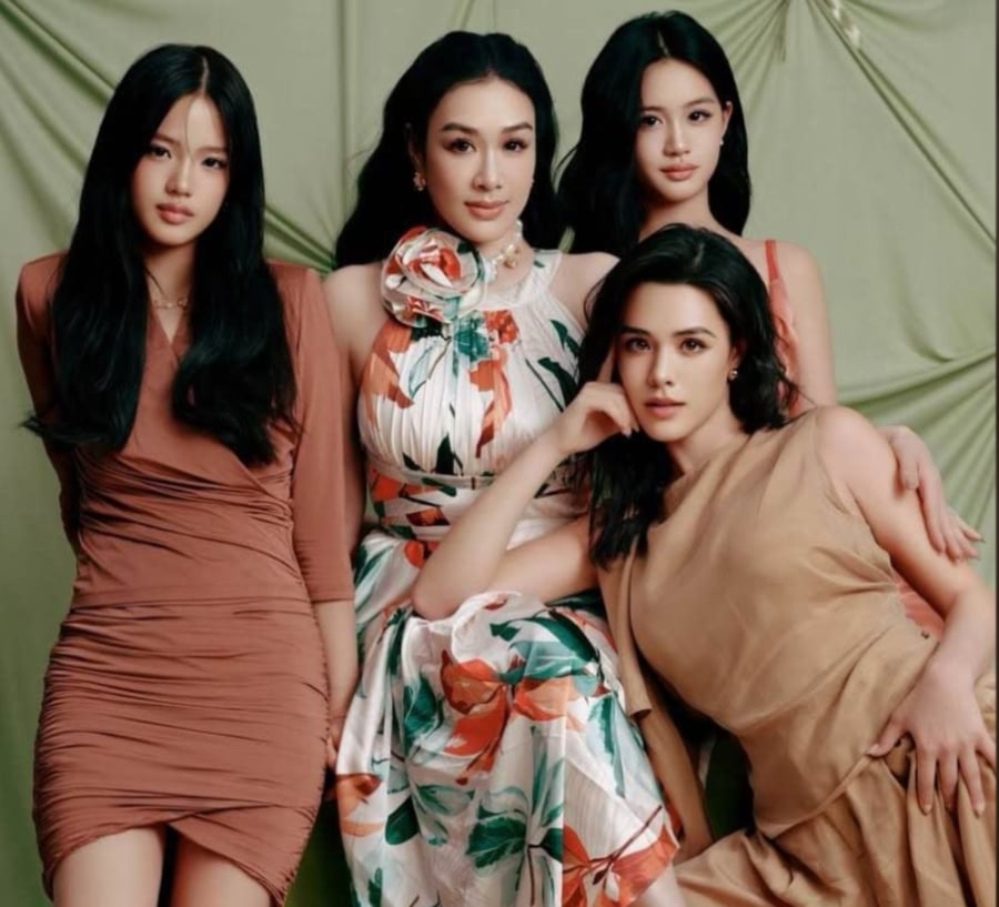 #SHOWBIZ: Actress Christy Chung wows netizens in photoshoot with daughters