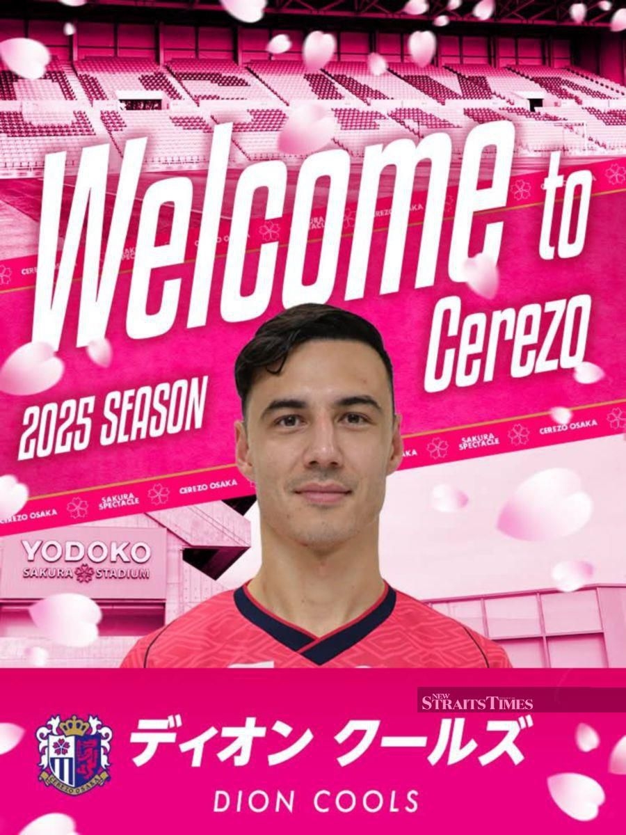 Cools joins J1 League's Cerezo in historic transfer