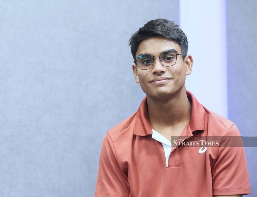 College-bound Darrshan not giving up on pro tennis dream