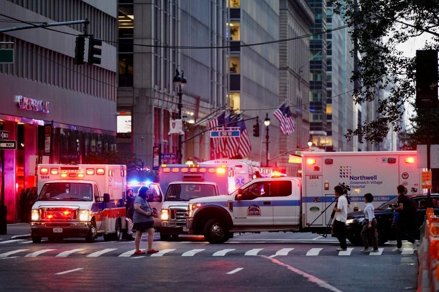 Part of central New York City locked down for 'active shooter'