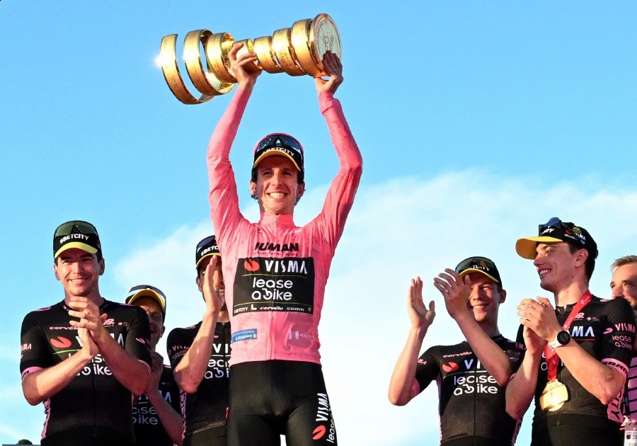 Simon Yates secures his first Giro d'Italia triumph