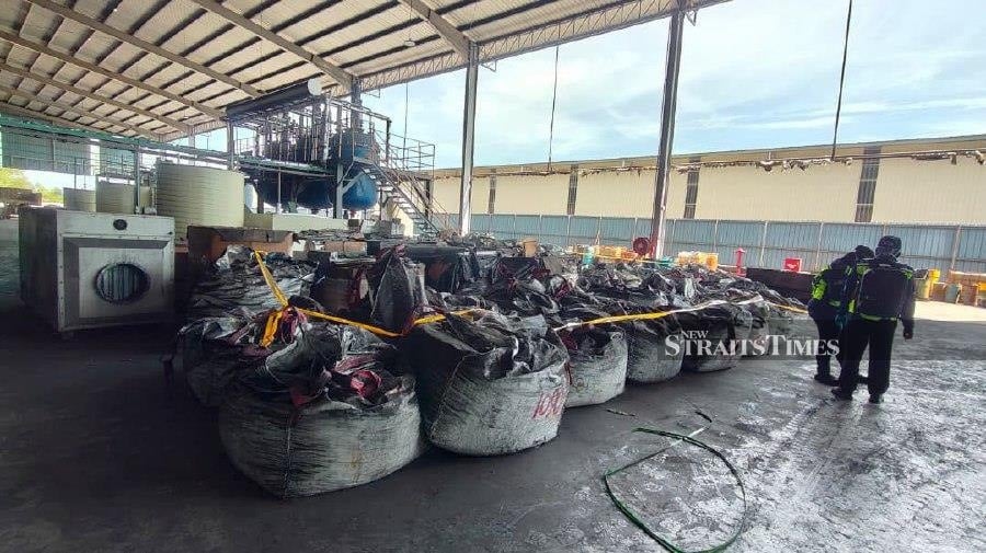 DoE shuts down illegal waste facility in Bukit Selambau