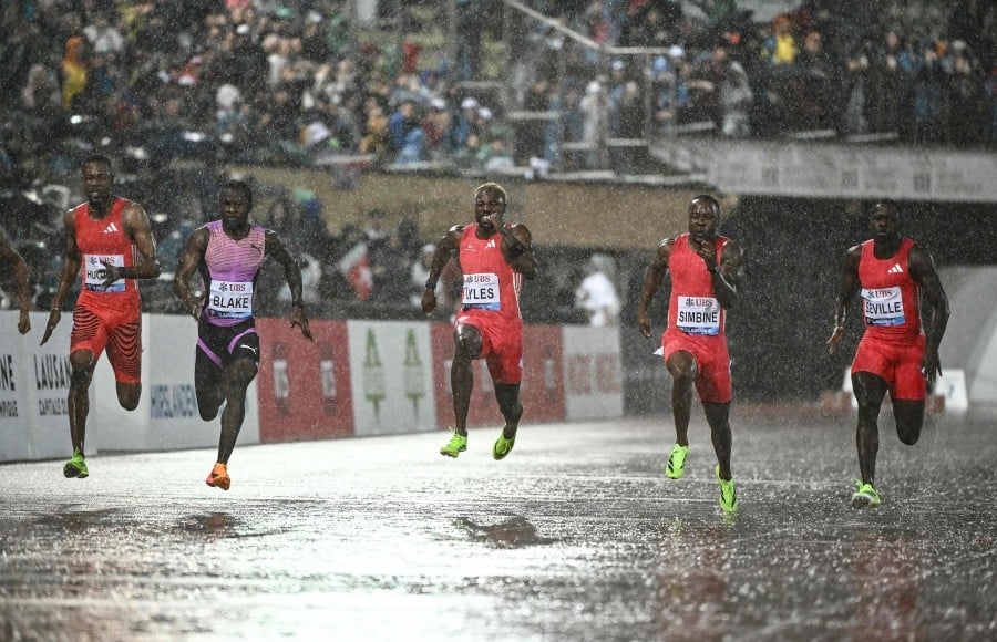 Seville storms past Lyles for Lausanne 100m win