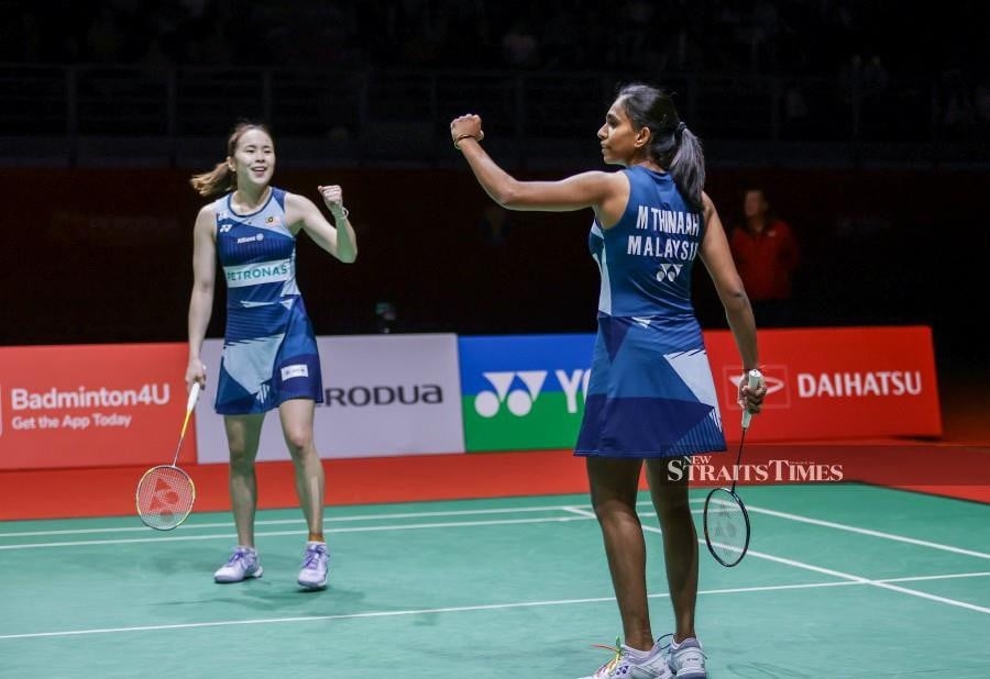 [UPDATED] Pearly-Thinaah break Singapore hoodoo