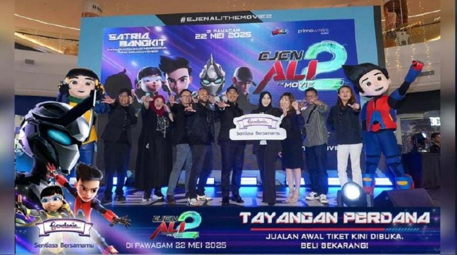 #SHOWBIZ: 'Ejen Ali The Movie 2' set to repeat box office success