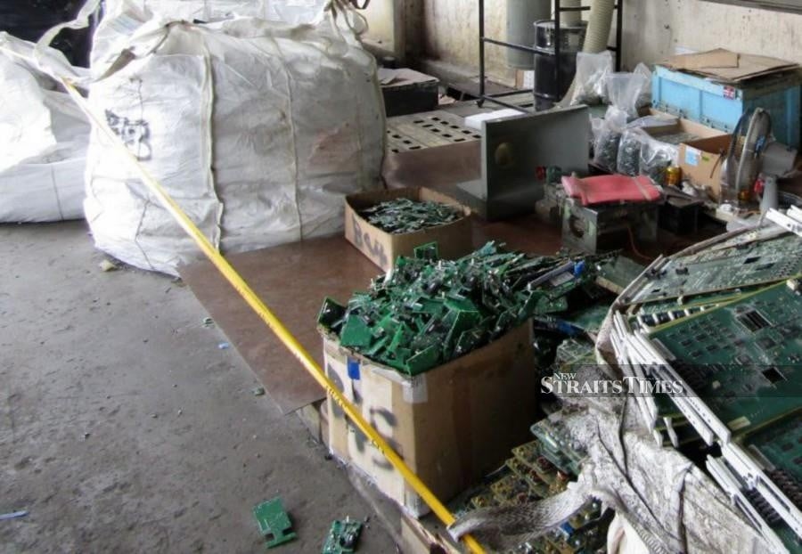 Seven licensed e-waste plants caught handling smuggled waste