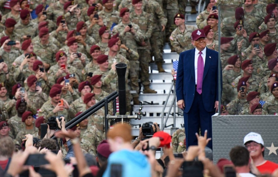 On US Army's 250th birthday, Trump calls LA protesters 'animals'