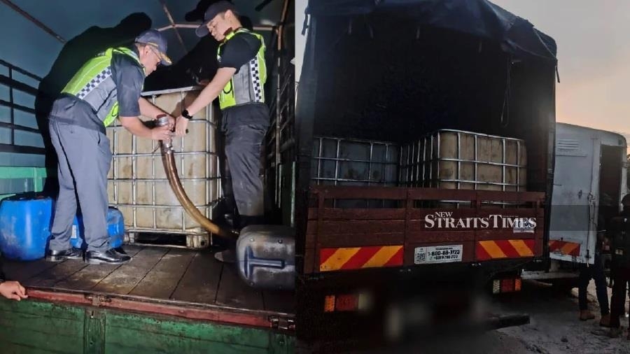 Diesel syndicate busted in raid on illegal storage facility