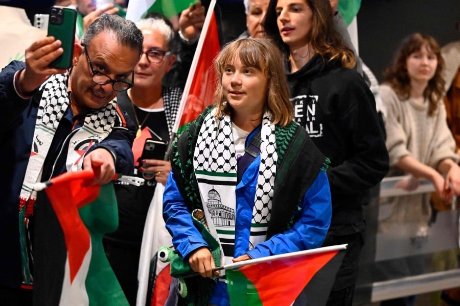 Greta Thunberg returns to Sweden, blasts Israel for 'war crimes'