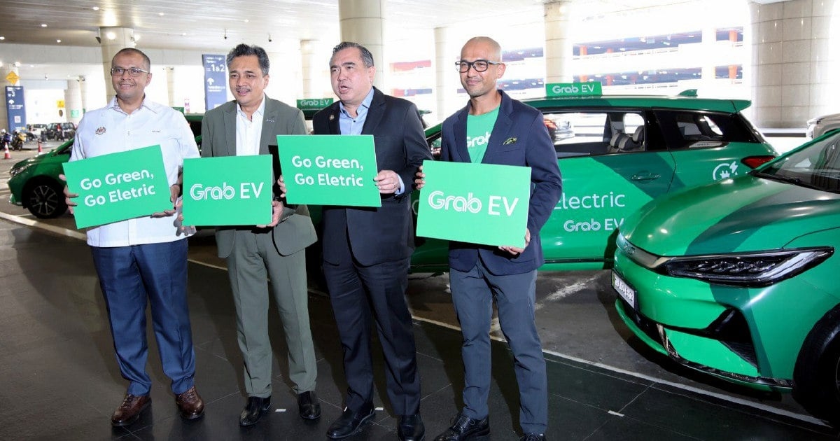 Grab Malaysia unveils EV ride to KLIA