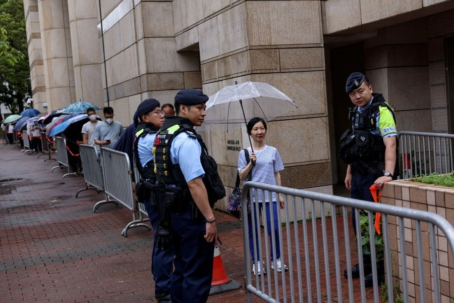 Hong Kong's Jimmy Lai fitted with heart monitor as marathon trial nears end