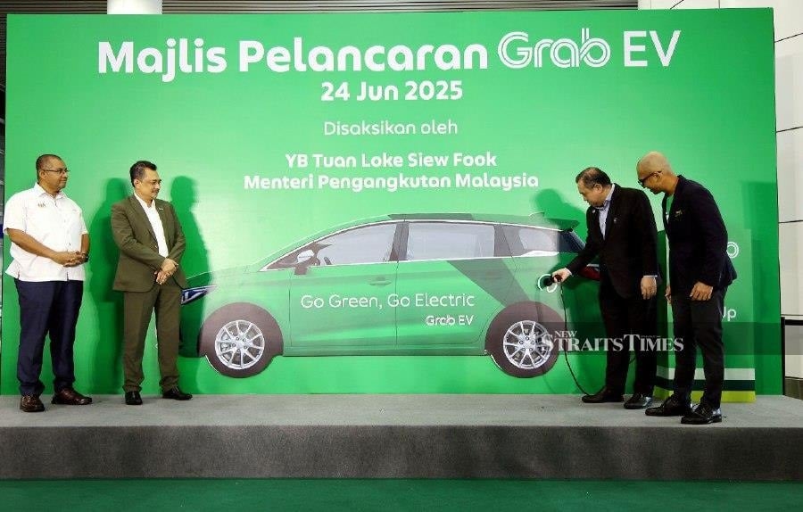 Grab Malaysia's EV service launch to boost country's mobility, sustainability agenda
