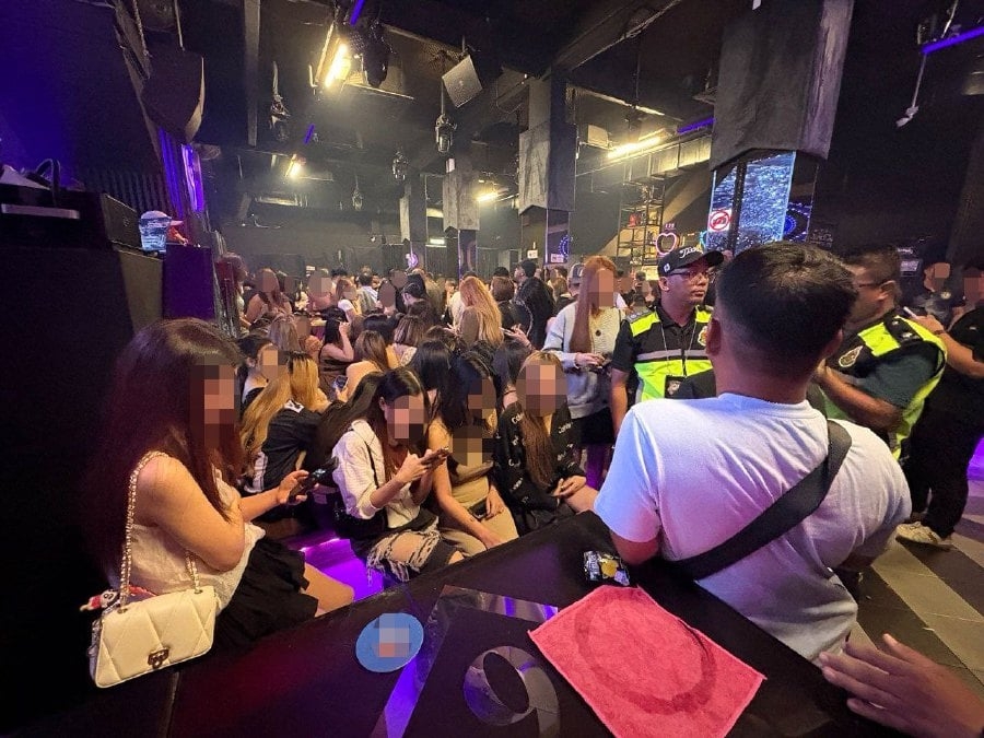 85 foreign women arrested for working as GROs in Kuantan