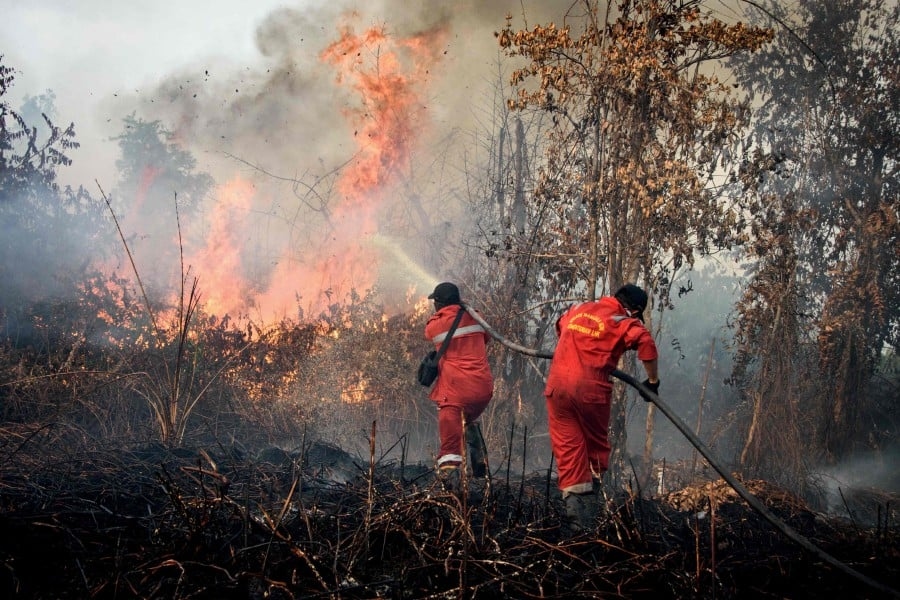 Indonesia begins cloud seeding to fight Riau fires as haze drifts into Malaysia