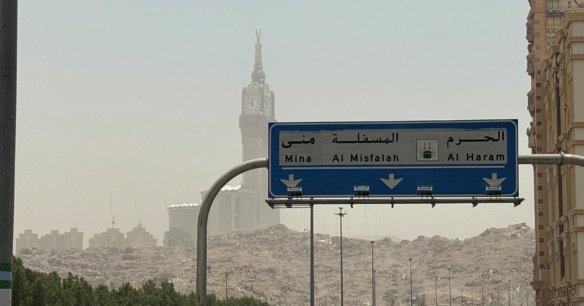 Malaysian haj pilgrims advised to stay indoors as Arafah, Mina face 50°C heat