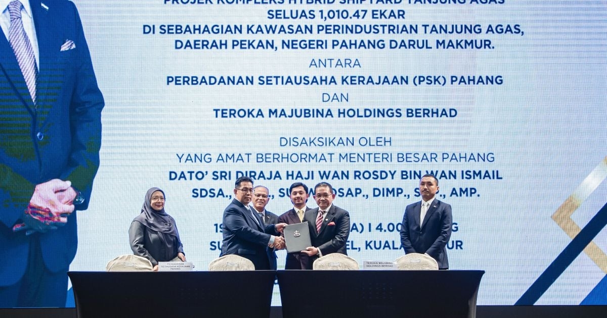 Pahang to develop RM75bil hybrid shipyard complex in Pekan