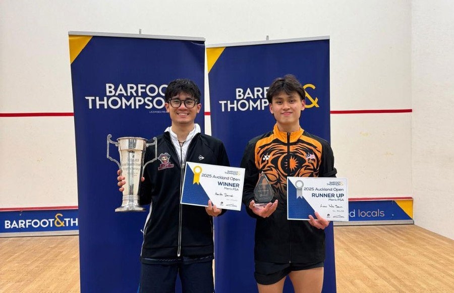 Birthday boy Harith claims Auckland Open title
