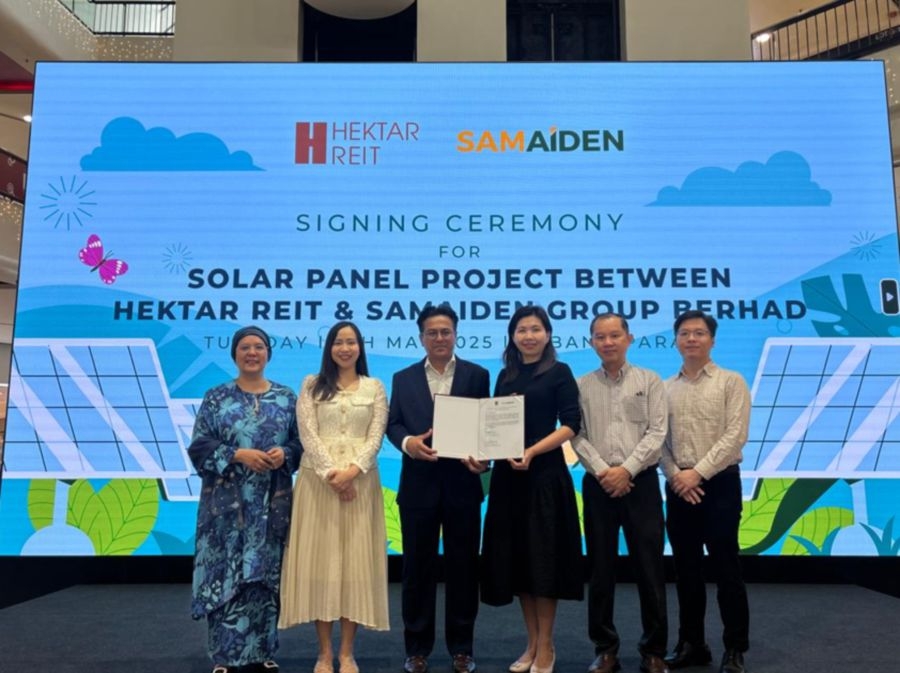 Hektar REIT taps Samaiden for solar rollout across five malls