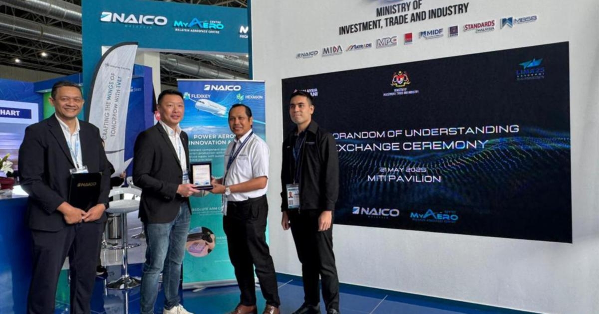 Swedish giant Hexagon, Malaysia's Naico to bolster local aerospace sector