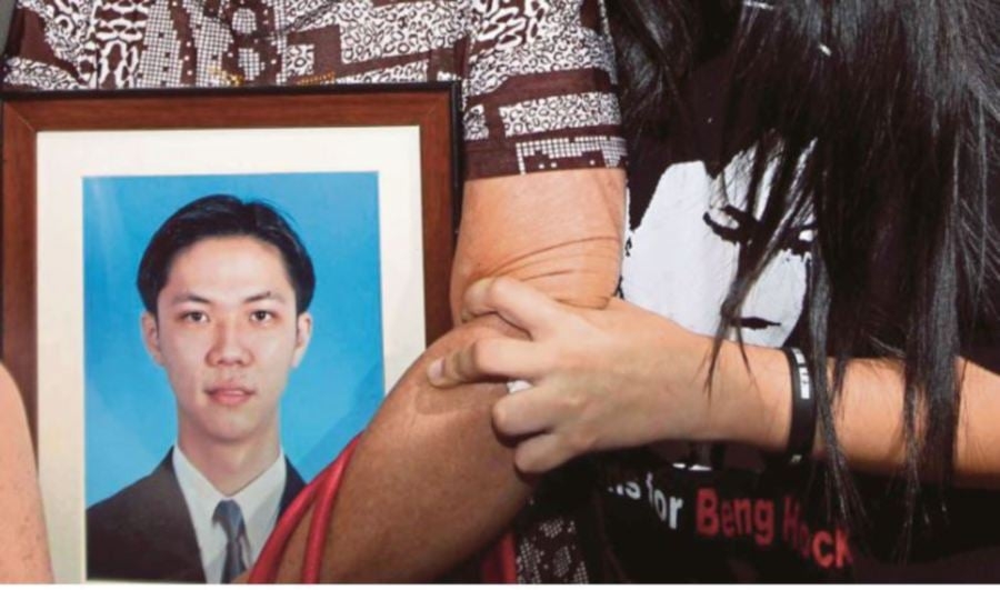 Teoh Beng Hock death probe classified as No Further Action, claims NGO