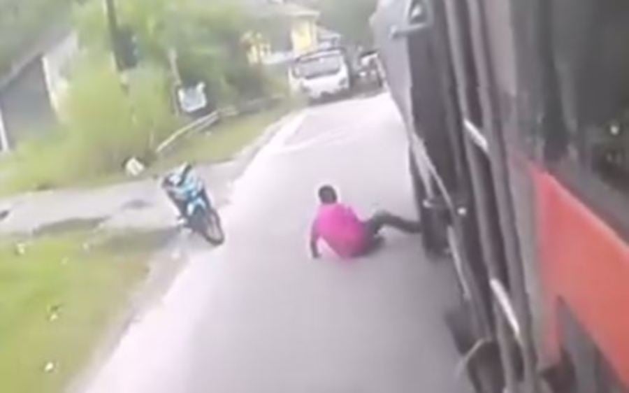 Suspect caught placing leg under lorry wheel will be arrested, say police