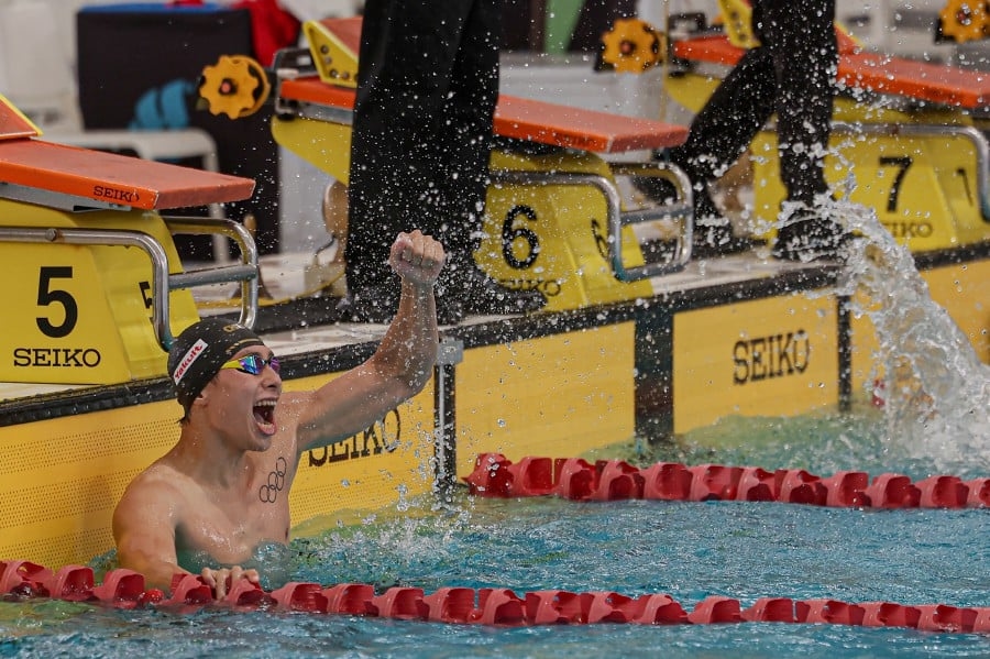 WUG 2025: Malaysian men's 4x200m freestyle relay team smash national record
