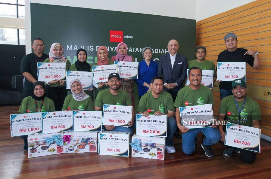 Media Prima celebrates staff transformation in Weight Loss Challenge 2025