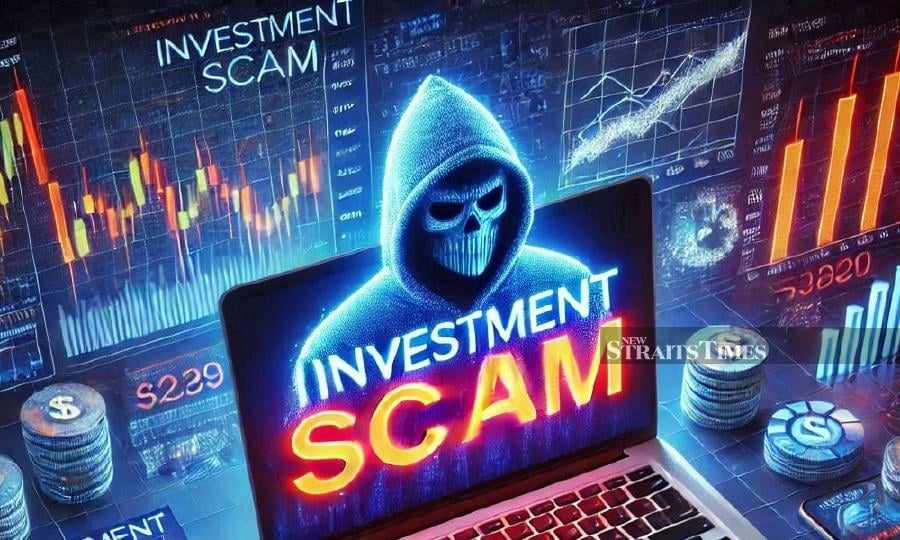 Retiree scammed of RM459,000 in online investment scheme