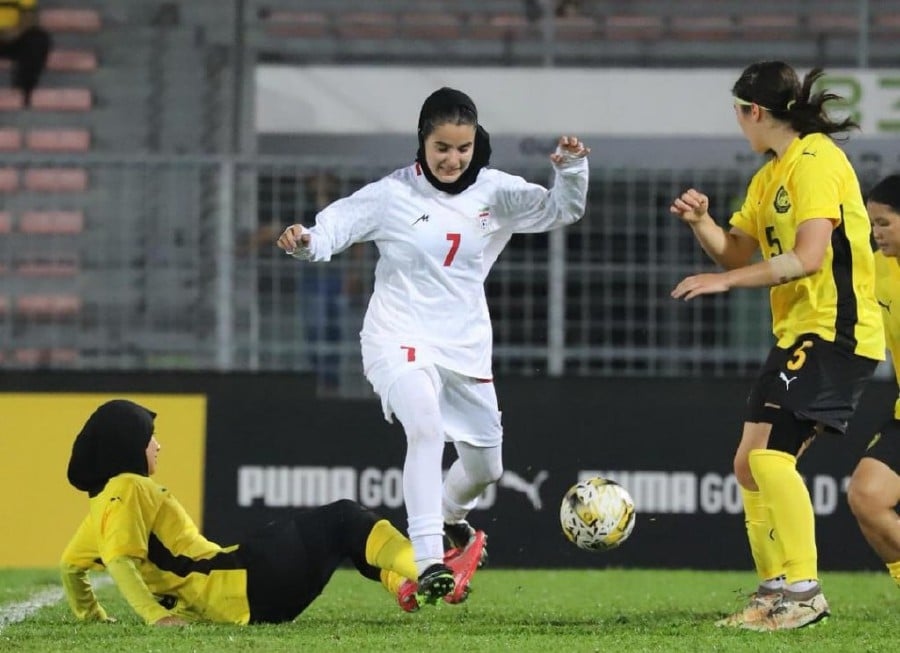Iran crush Malaysia in Under-20 women's Asian Cup opener