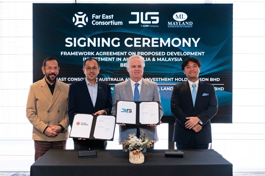 Johor's JLand forms development partnerships for Malaysia, Australia