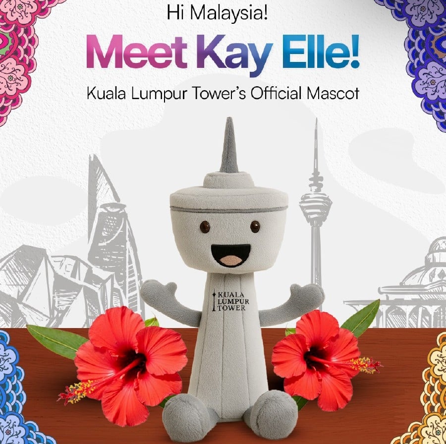 Kuala Lumpur Tower unveils friendly new mascot "Kay Elle"