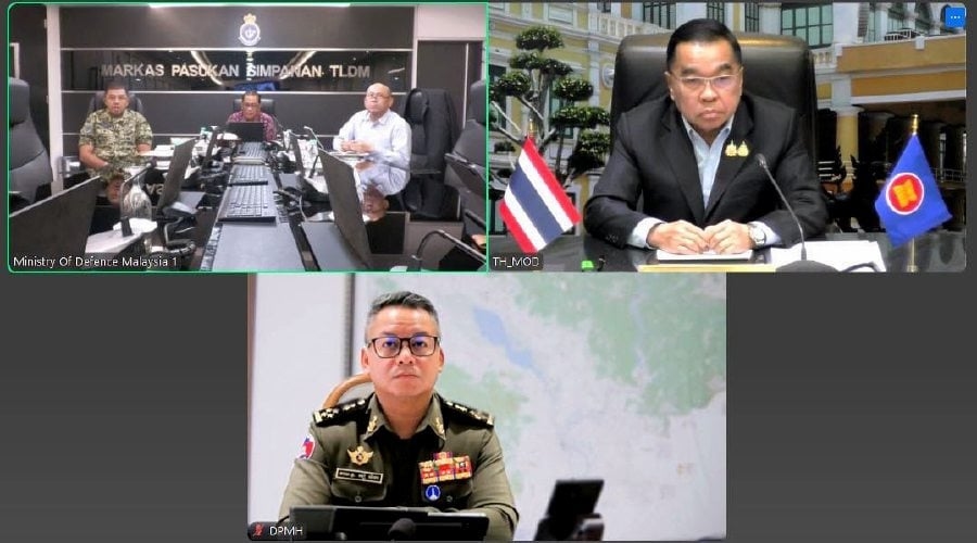 Mohamed Khaled holds trilateral talks ahead of Cambodia-Thailand border meeting