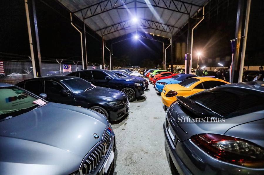 More road tax offences: Ferrari, Mustang among 104 luxury vehicles seized in latest crackdown