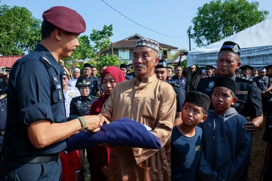 'Papa told us never miss our prayers,' says son of fallen policeman