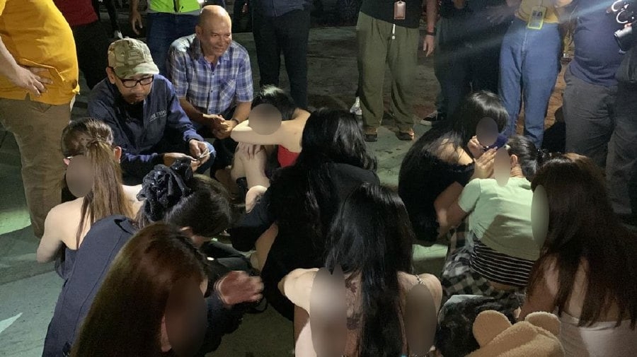 Scores of women among 236 held in Johor entertainment raid